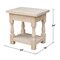 International Concepts Rectangle Tuscan End Table, 24 W, 18 L, 24 in H, Wood, Unfinished OT-17E - alternate 3